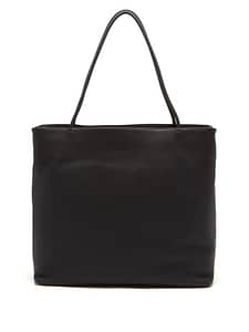 THE ROW's Zip-top large grained-leather tote bag